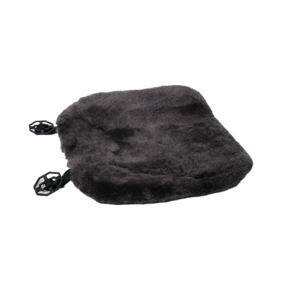 Natural Automotive Classic Sheepskin Chair Pad | 1-Piece | Carbon grey